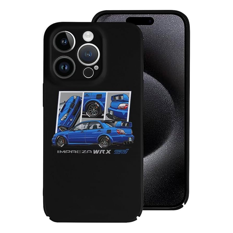 Amazon.co.jp: SUBARU スバル STI iPhone 15 ケース 携帯電話